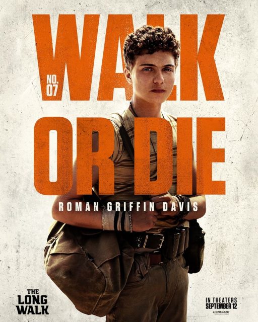 Marche ou crève (2025). 24 Affiche Poster de Marche ou crève The long walk 2025