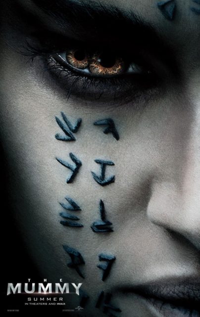 Affiche Poster de La momie The Mummy avec Tom Cruise 2017