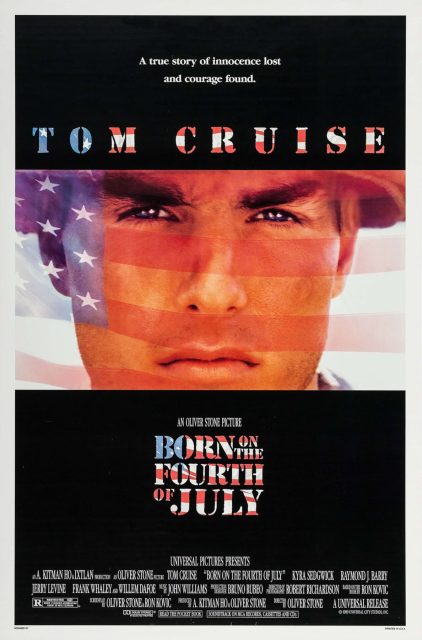 Né un 4 juillet - Photos et affiches. 2 Affiche Poster de Né un 4 juillet Born on the Fourth of July avec Tom Cruise 1989