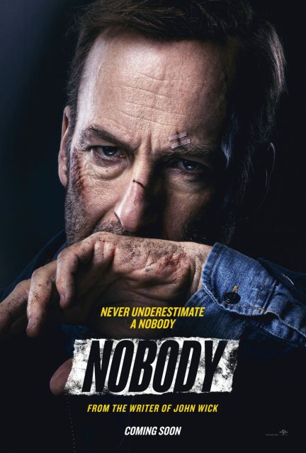 Nobody - Photos et affiches. 2 Affiche Poster de Nobody avec Bob Odenkirk 2021