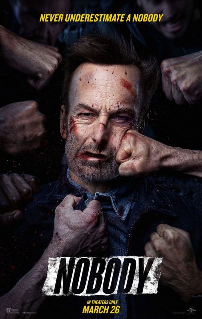 Nobody - Photos et affiches. 3 Affiche Poster de Nobody avec Bob Odenkirk 2021