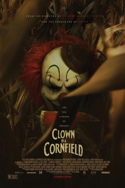 La nuit des clowns - Photos et affiches. 2 Affiche Poster de La Nuit des clowns Clown In A Cornfield avec Katie Douglas 2025