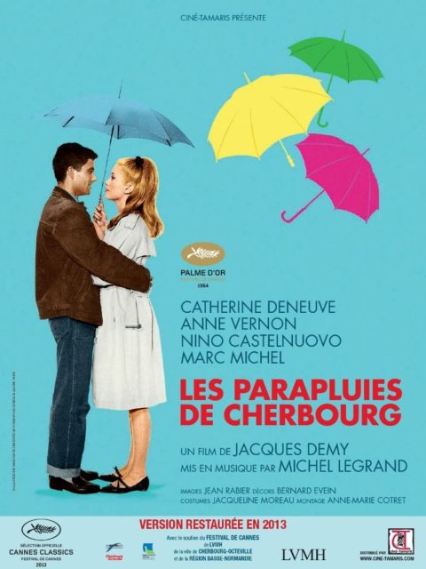 Affiche Poster de Les parapluies de Cherbourg avec Catherine Deneuve 1964