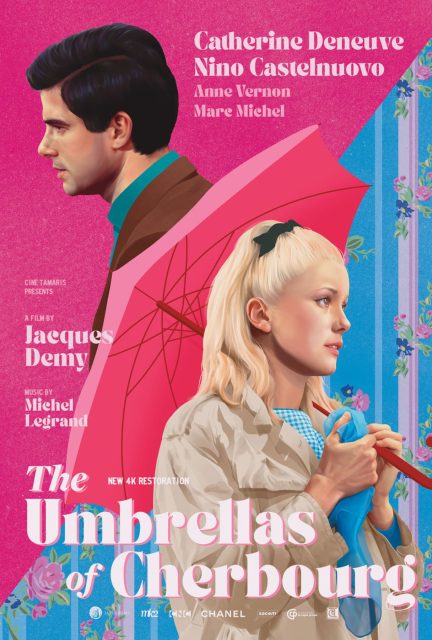 Affiche Poster de Les parapluies de Cherbourg avec Catherine Deneuve 1964