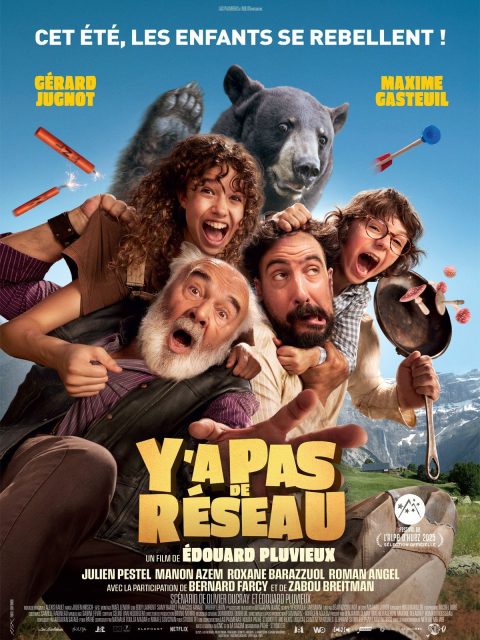 Y'a pas de réseau - Streaming. 1 Affiche Poster de Y'a pas de réseau avec Gérard Jugnot et Maxime Gasteuil 2025