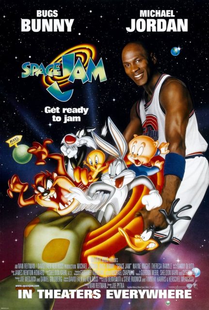 Space Jam - Photos et affiches. 4 Affiche Poster de Space Jam avec Michael Jordan 1996