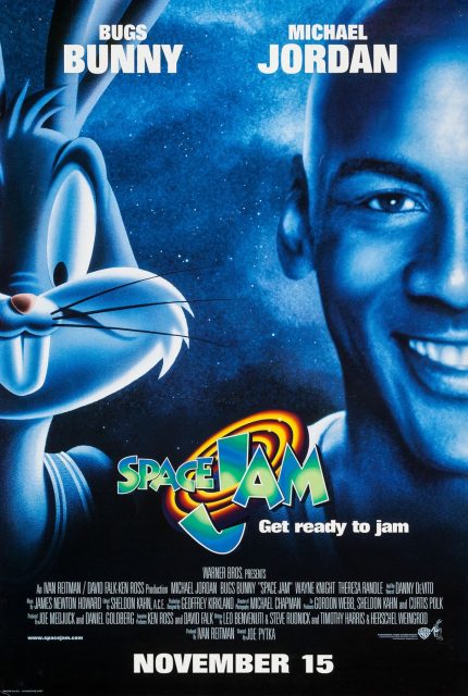 Space Jam - Photos et affiches. 3 Affiche Poster de Space Jam avec Michael Jordan 1996