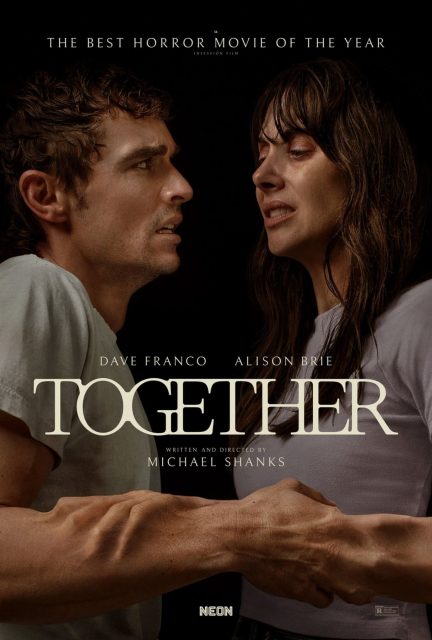 Together. 16 Affiche Poster de Together avec Alison Brie et Dave Franco 2025