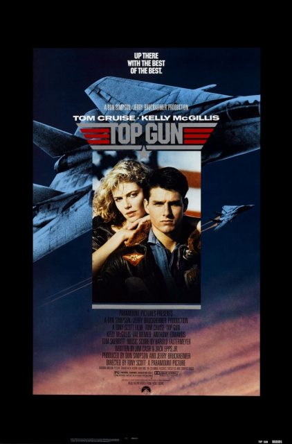 Top Gun - Photos et affiches. 3 Affiche Poster de Top Gun avec Tom Cruise et Val Kilmer 1986