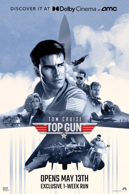 Top Gun - Photos et affiches. 10 Affiche Poster de Top Gun avec Tom Cruise et Val Kilmer 1986