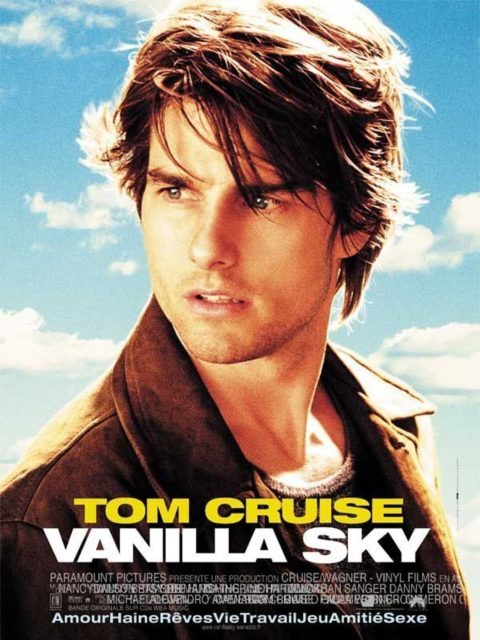 Vanilla Sky. 1 Affiche Poster de Vanilla Sky avec Tom Cruise et Penélope Cruz 2001