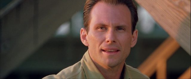 Nicolas Cage et Christian Slater dans Windtalkers : les messagers du vent 2002