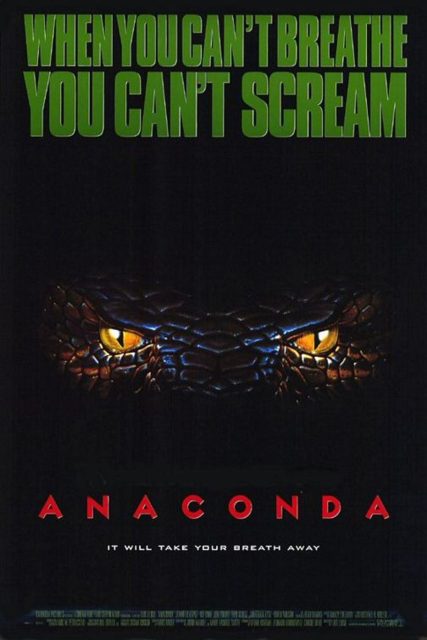 Anaconda, le prédateur - Photos et affiches. 2 Affiche Poster de Anaconda, le prédateur 1997 avec Jennifer Lopez et Jon Voight 1997