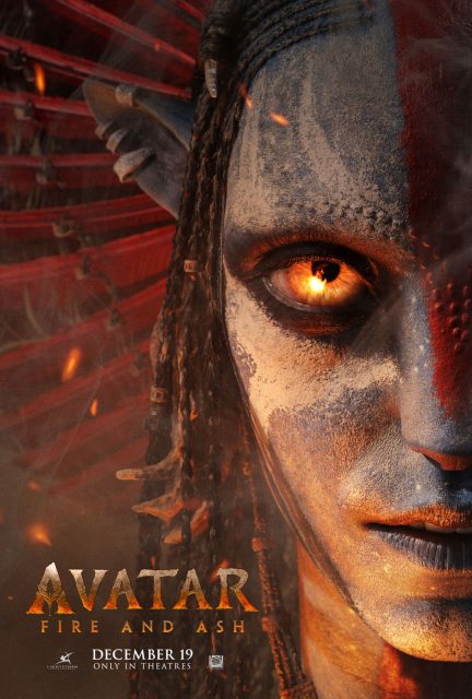 Avatar : de feu et de cendres - Photos et affiches. 4 Affiche Poster de Avatar : de feu et de cendres fire and ash avec Sam Worthington Zoe Saldaña et Sigourney Weaver 2025