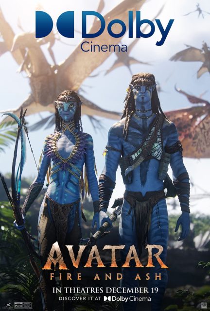 Avatar : de feu et de cendres - Photos et affiches. 7 Affiche Poster de Avatar : de feu et de cendres fire and ash avec Sam Worthington Zoe Saldaña et Sigourney Weaver 2025