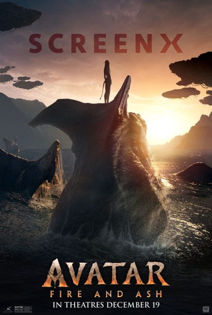 Avatar : de feu et de cendres - Photos et affiches. 9 Affiche Poster de Avatar : de feu et de cendres fire and ash avec Sam Worthington Zoe Saldaña et Sigourney Weaver 2025