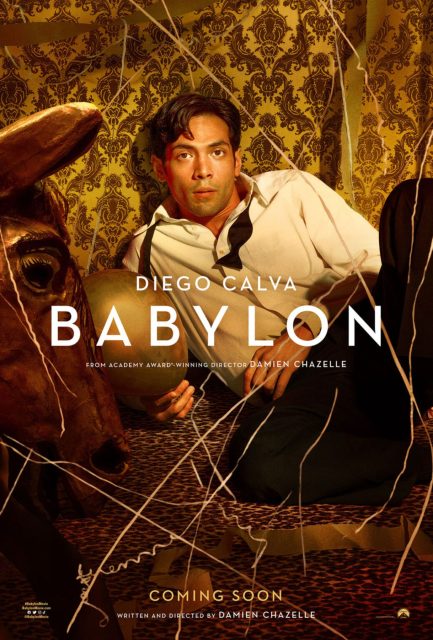 Babylon - Photos et affiches. 6 Affiche Poster de Babylon avec Margot Robbie et Brad Pitt 2022