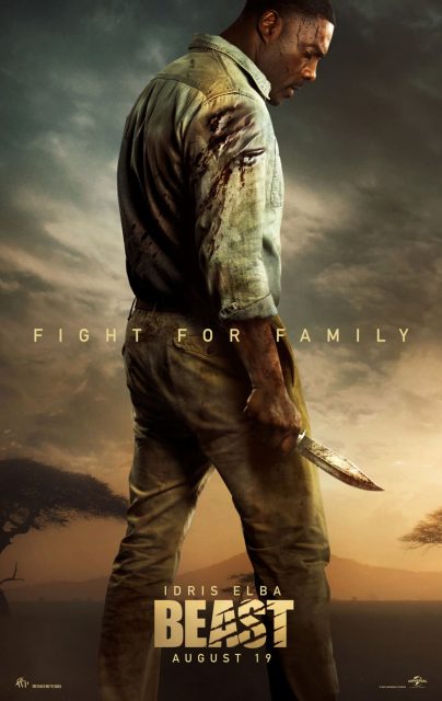 Beast - Photos et affiches. 2 Affiche Poster de Beast avec Idris Elba 2022