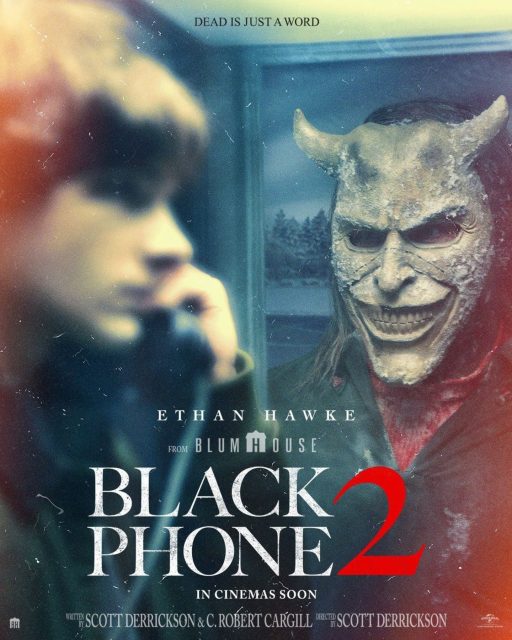 Black Phone 2 - Photos et affiches. 3 Affiche Poster de Black Phone 2 avec Ethan Hawke 2025