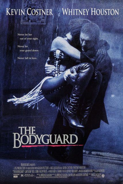 Bodyguard - Photos et affiches. 2 Affiche Poster de Bodyguard avec Kevin Costner et Whitney Houston 1992