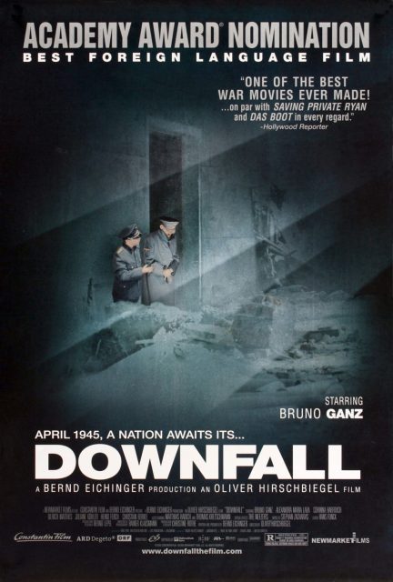 La chute - Photos et affiches. 4 Affiche Poster de La chute Der untergang Downfall avec Bruno Ganz 2004
