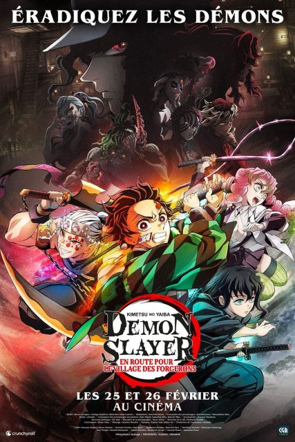 Demon Slayer - En route pour le village des forgerons - Streaming. 1 Affiche Poster de Demon Slayer - En route pour le village des forgerons Kimetsu No Yaiba - To the Swordsmith Village 2023