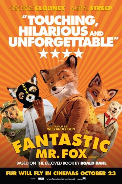 Fantastic Mr. Fox - Photos et affiches. 3 Affiche Poster de Fantastic Mr. Fox de Wes Anderson 2009