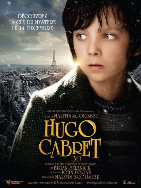 Hugo Cabret - Photos et affiches. 6 Affiche Poster de Hugo Cabret avec Asa Butterfield et Chloë Grace Moretz 2011