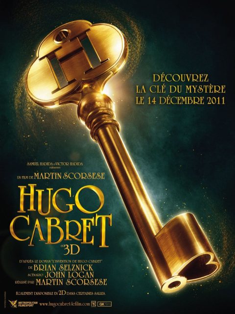 Hugo Cabret - Photos et affiches. 2 Affiche Poster de Hugo Cabret avec Asa Butterfield et Chloë Grace Moretz 2011