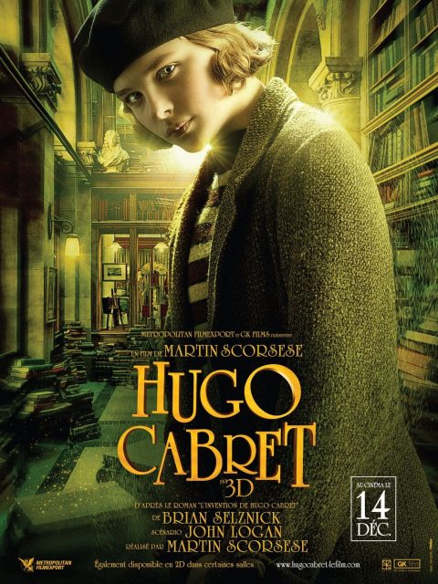 Hugo Cabret - Photos et affiches. 8 Affiche Poster de Hugo Cabret avec Asa Butterfield et Chloë Grace Moretz 2011