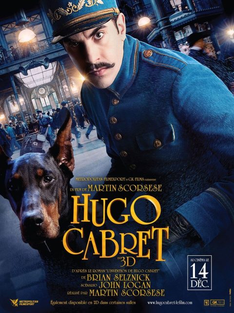 Hugo Cabret - Photos et affiches. 9 Affiche Poster de Hugo Cabret avec Asa Butterfield et Chloë Grace Moretz 2011