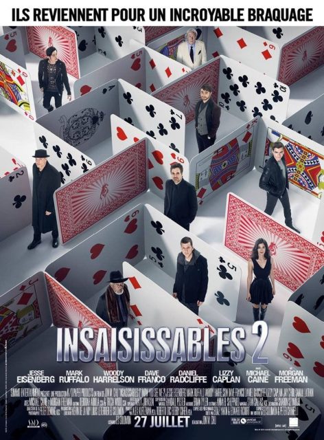 Insaisissables 2. 1 Affiche Poster de Insaisissables 2 Now You See Me 2 avec Mark Ruffalo Jesse Eisenberg et Woody Harrelson 2016