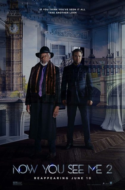 Insaisissables 2 - Photos et affiches. 5 Affiche Poster de Insaisissables 2 Now You See Me 2 avec Mark Ruffalo Jesse Eisenberg et Woody Harrelson 2016