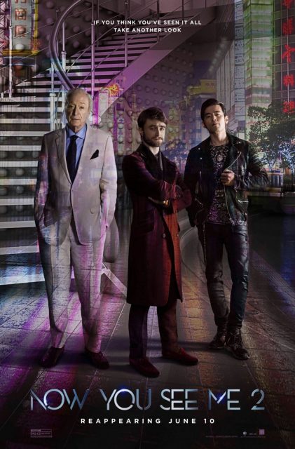 Insaisissables 2 - Photos et affiches. 6 Affiche Poster de Insaisissables 2 Now You See Me 2 avec Mark Ruffalo Jesse Eisenberg et Woody Harrelson 2016