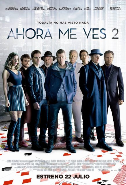 Insaisissables 2 - Photos et affiches. 17 Affiche Poster de Insaisissables 2 Now You See Me 2 avec Mark Ruffalo Jesse Eisenberg et Woody Harrelson 2016