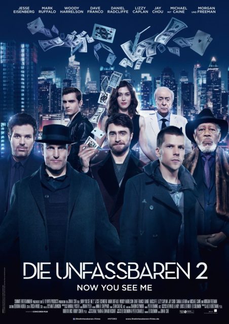 Insaisissables 2 - Photos et affiches. 18 Affiche Poster de Insaisissables 2 Now You See Me 2 avec Mark Ruffalo Jesse Eisenberg et Woody Harrelson 2016