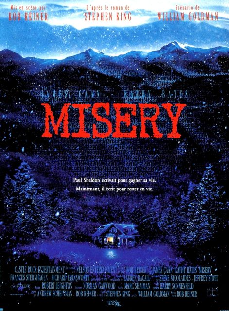 Misery - Streaming. 1 Affiche Poster de Misery avec Kathy Bates 1990