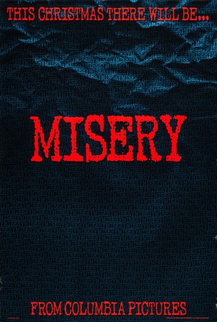 Misery - Photos et affiches. 3 Affiche Poster de Misery avec Kathy Bates 1990