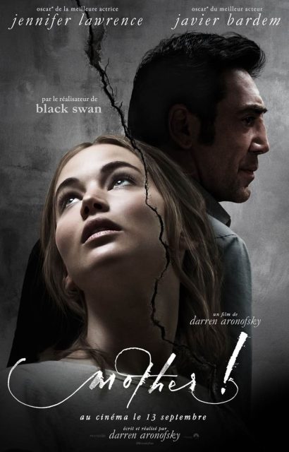 Mother! 1 Affiche Poster de Mother! avec Jennifer Lawrence et Javier Bardem 2017