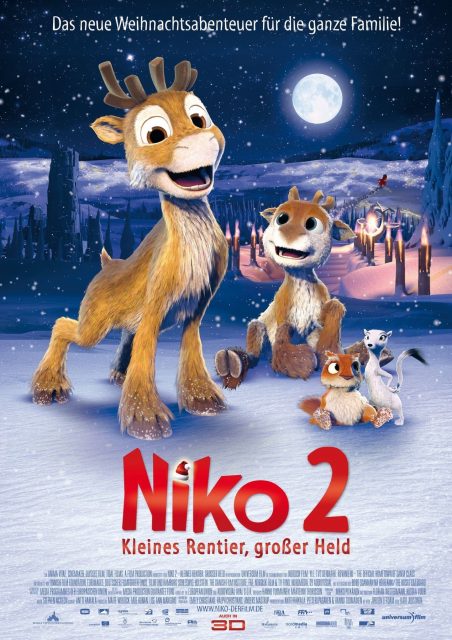 Niko, le petit renne 2 - Photos et affiches. 5 Affiche Poster de Niko, le petit renne 2 Niko 2 - Lentäjäveljekset Little Brother, Big Trouble 2012