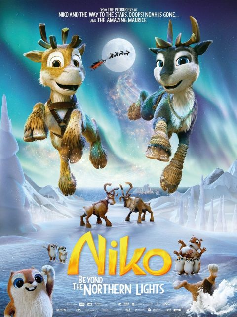 Niko, le petit renne : mission Père Noël - Photos et affiches. 2 Affiche Poster de Niko, le petit renne : mission Père Noël Niko ja myrskyporojen arvoitus 2024