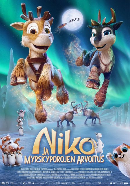 Niko, le petit renne : mission Père Noël - Photos et affiches. 3 Affiche Poster de Niko, le petit renne : mission Père Noël Niko ja myrskyporojen arvoitus 2024