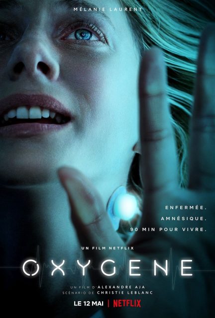 Oxygène. 1 Affiche Poster de Oxygène avec Mélanie Laurent 2021