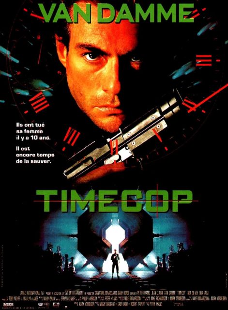 Timecop - Streaming. 1 Affiche Poster de Timecop avec Jean-Claude Van Damme 1994