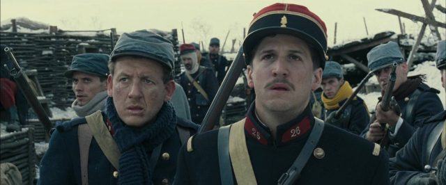 Joyeux Noël. 3 Guillaume Canet Daniel Brühl Diane Kruger et Dany Boon dans Joyeux Noël Merry Christmas 2005