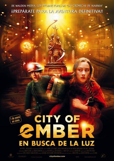 La Cité de l'ombre - Photos et affiches. 5 Affiche Poster de La Cité de l'ombre City of Ember avec Saoirse Ronan 2008