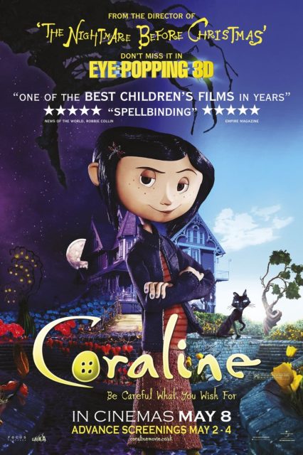 Coraline - Photos et affiches. 4 affiche coraline 04
