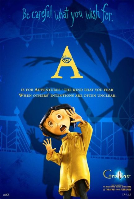 Coraline - Photos et affiches. 8 affiche coraline 07