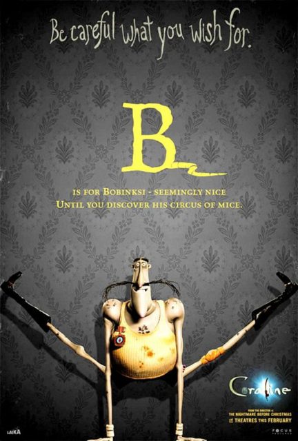 Coraline - Photos et affiches. 9 affiche coraline 08