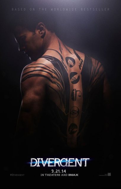Divergente. 19 Affiche Poster de Divergente avec Shailene Woodley 2014